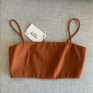 Love Bonito Strappy Crop Tank